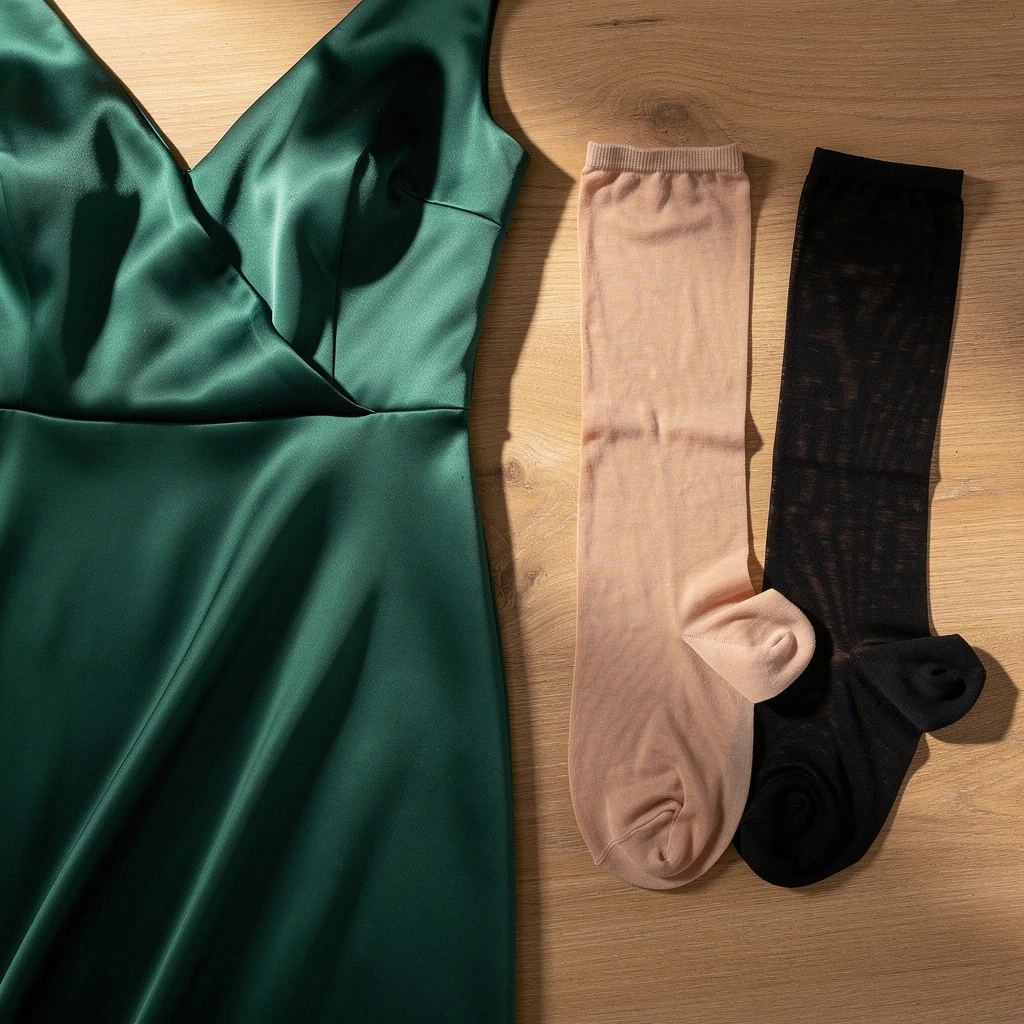 Dodatki do zielonej sukienki – jakie rajstopy wybrać?