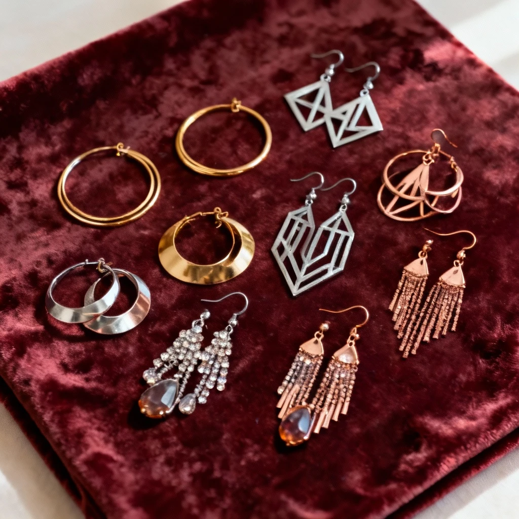 Jak stylizować duże kolczyki? Do czego pasują, a z czym lepiej ich nie łączyć?