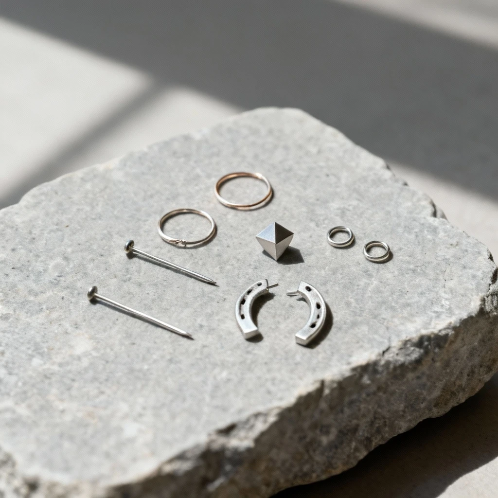 Rodzaje kolczyków w uchu – jakie typy wyróżniamy?