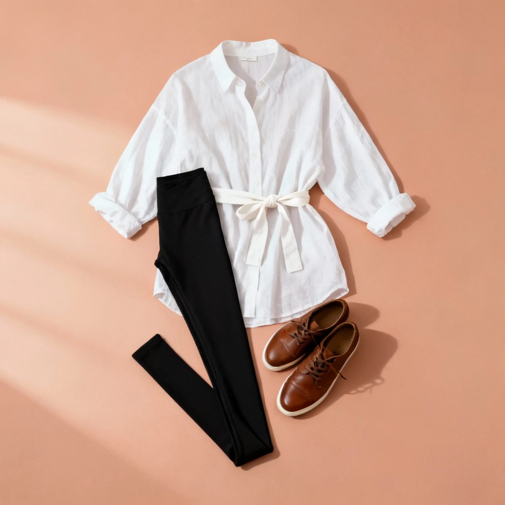 Stylizacje z legginsami na rożne okazje - X inspiracji